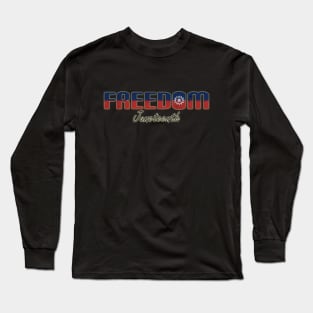 Juneteenth Blue Red Long Sleeve T-Shirt